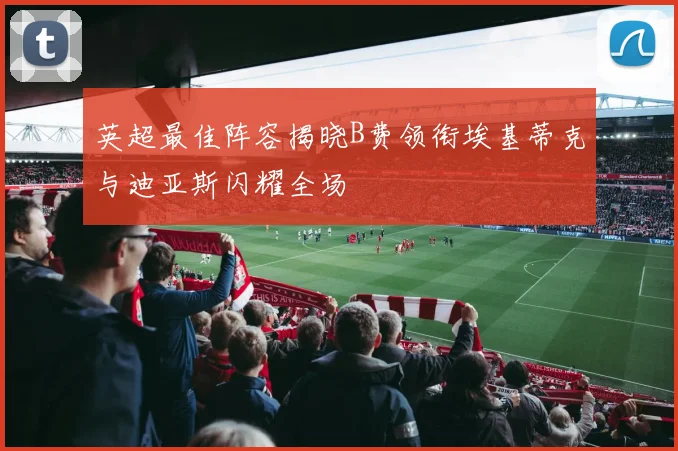 英超最佳阵容揭晓B费领衔埃基蒂克与迪亚斯闪耀全场